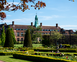 Cropped image of Hilda Constance Allen building, Hope Park Campus